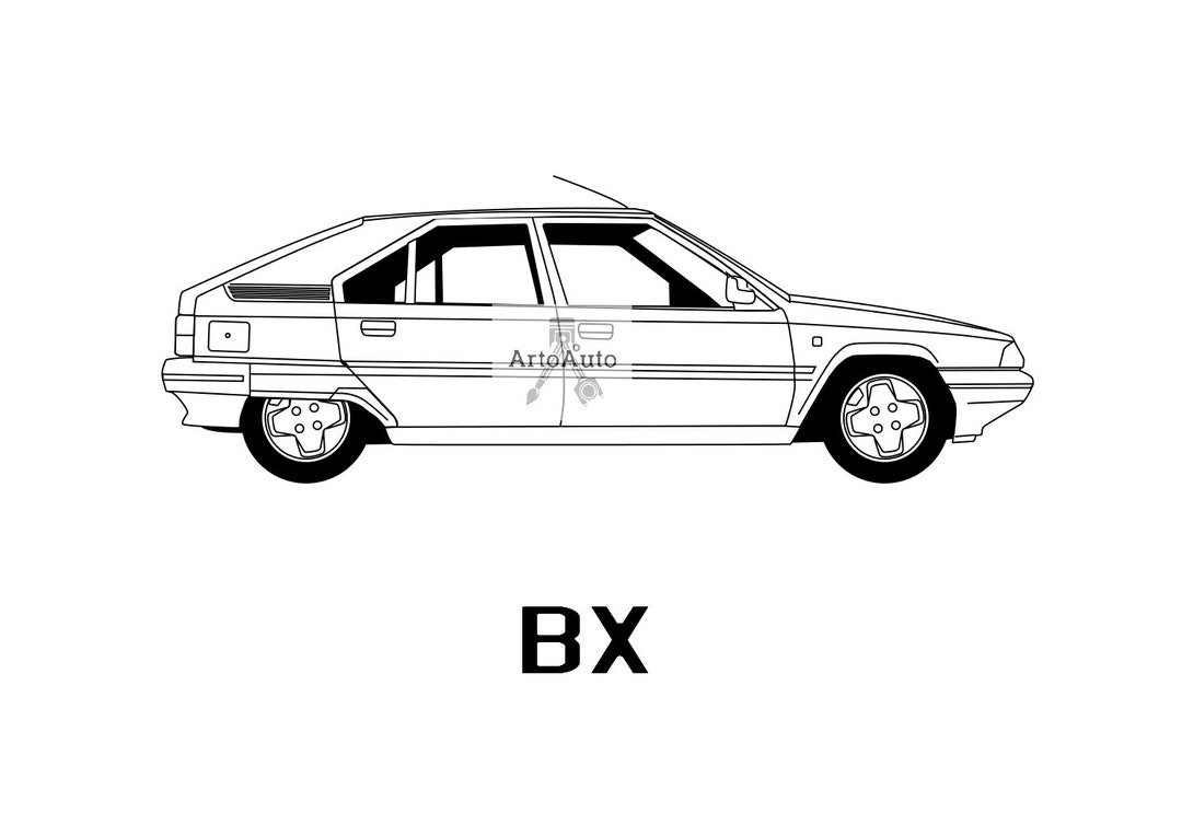 Coloris Citroen BX - | Histoire de l'automobile