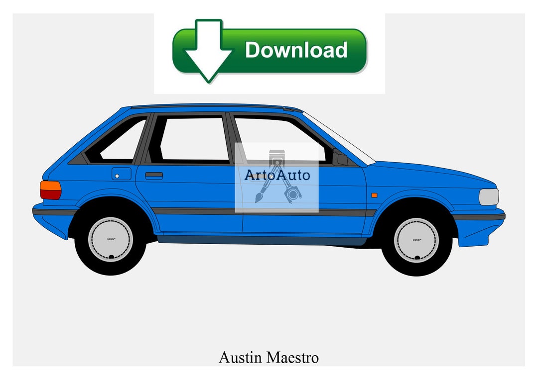 Austin Maestro Colour Vector - .SVG, .PDF, .png - Etsy