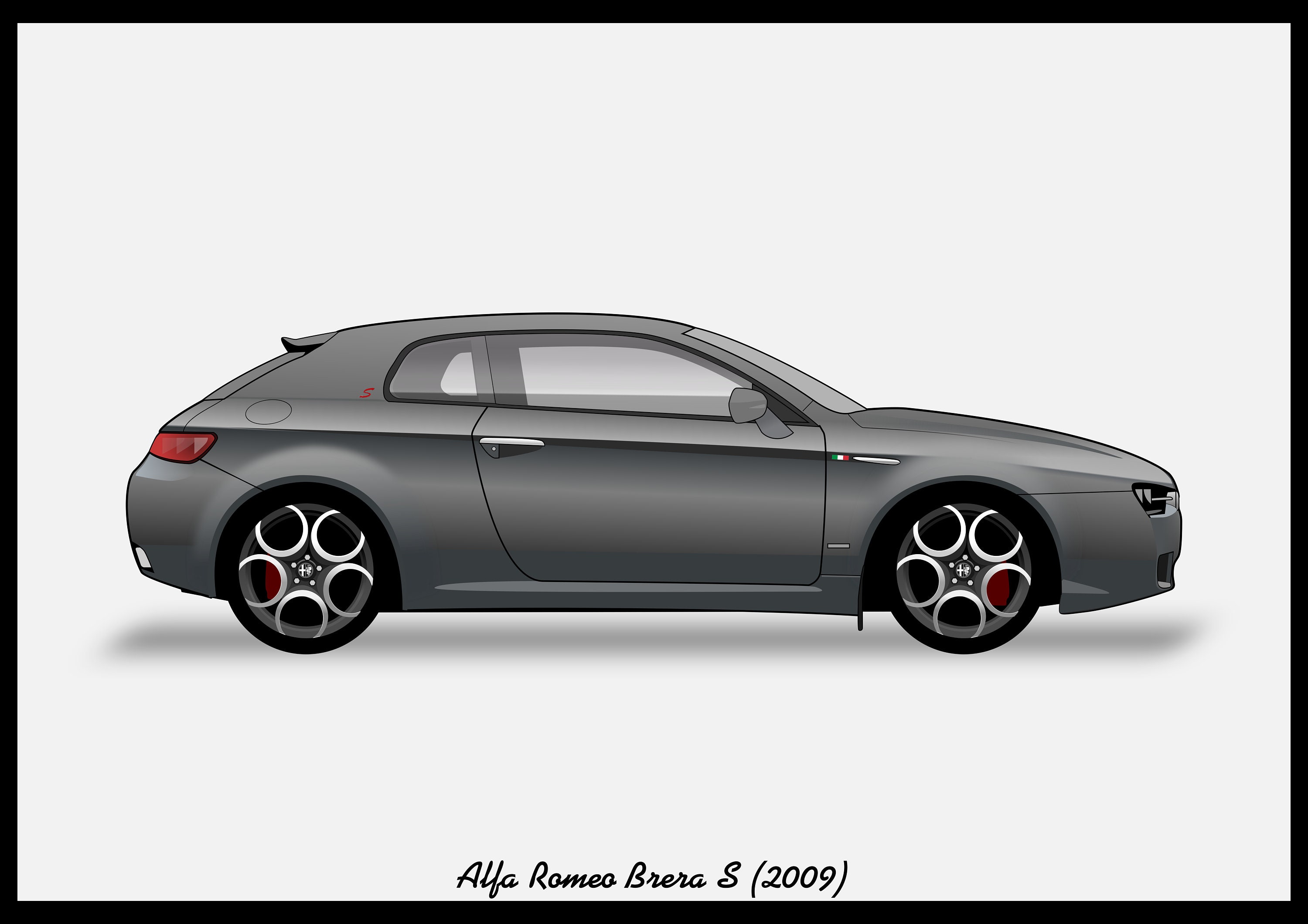 Hochwertige Matten Alfa Romeo Brera