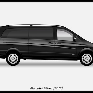 MERCEDES VIANO - Colour Vector File Download - .PDF, .Svg, .Png