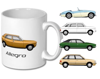 MUG - AUSTIN (Various Models) - Double Sided Car Art Mug
