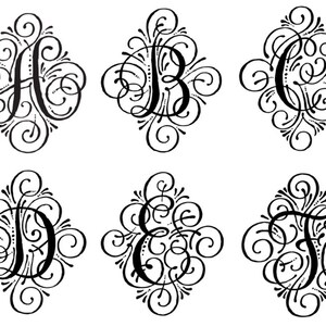 Initial Decal A-Z, Initial Yeti Decal, Initial Laptop Decal, Letter Decal A-Z, Letter Yeti Decal, Letter Laptop Decal, Letter Car Decal