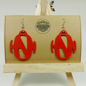 Hanson Earrings | Hanson Band | Hanson Music | Hanson Brothers | Hand Painted | Recycled Jewelry | Fanson | Recycled | Gift | String Theory