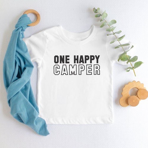 One Happy Camper Baby/youth Shirt Etsy