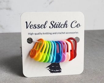 Rainbow Locking Stitch Markers