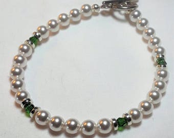 Swarovski Perle et Bracelet en cristal