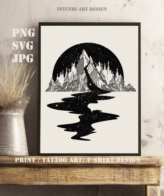 Free Free 269 Mountain River Svg SVG PNG EPS DXF File