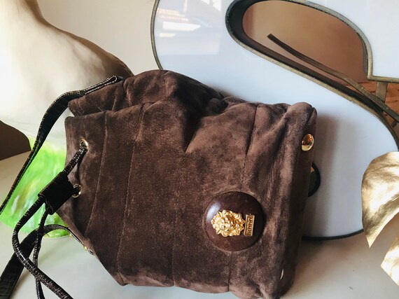 Rodo suede bucket.
