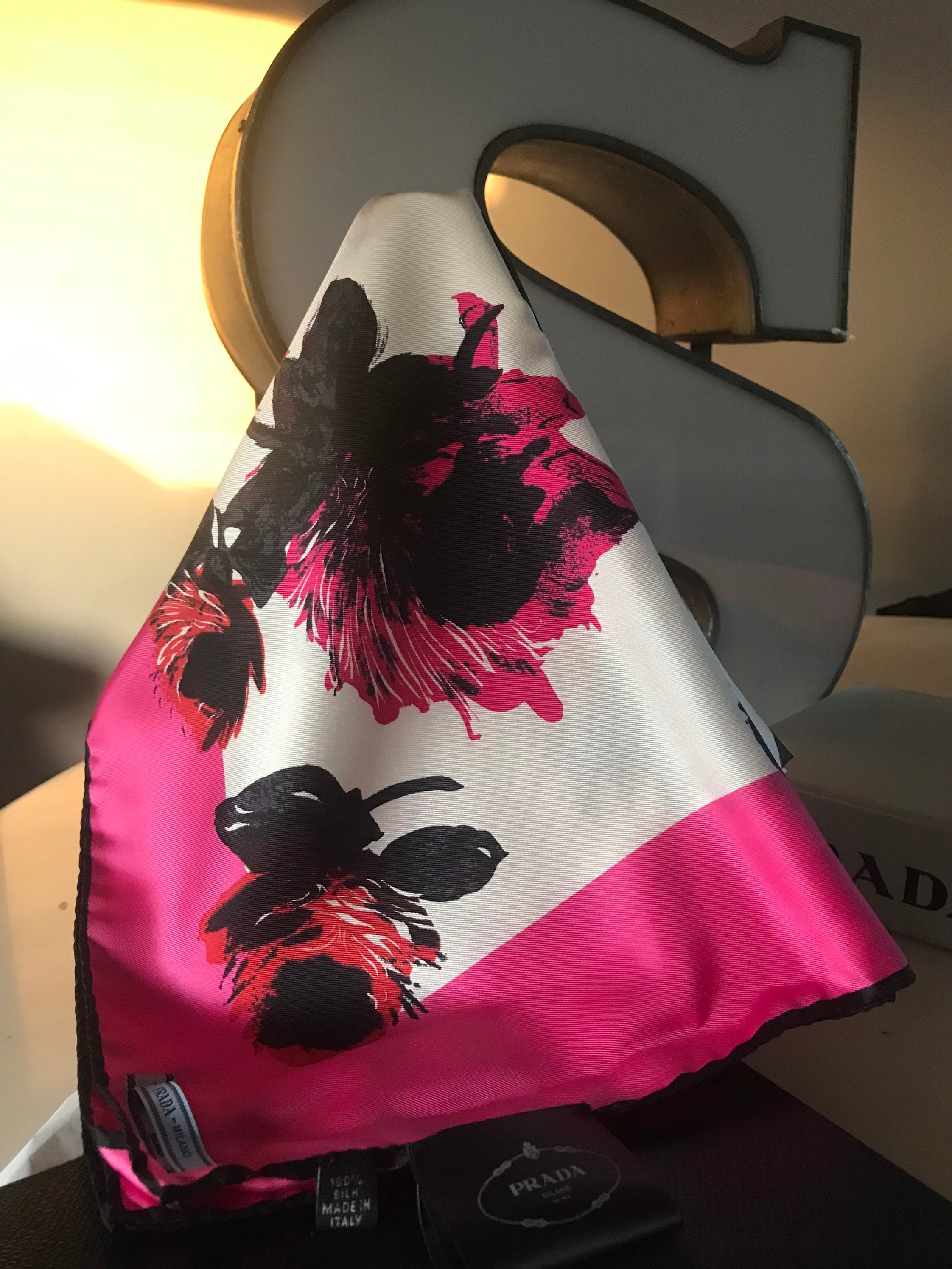 Prada Scarf - Etsy