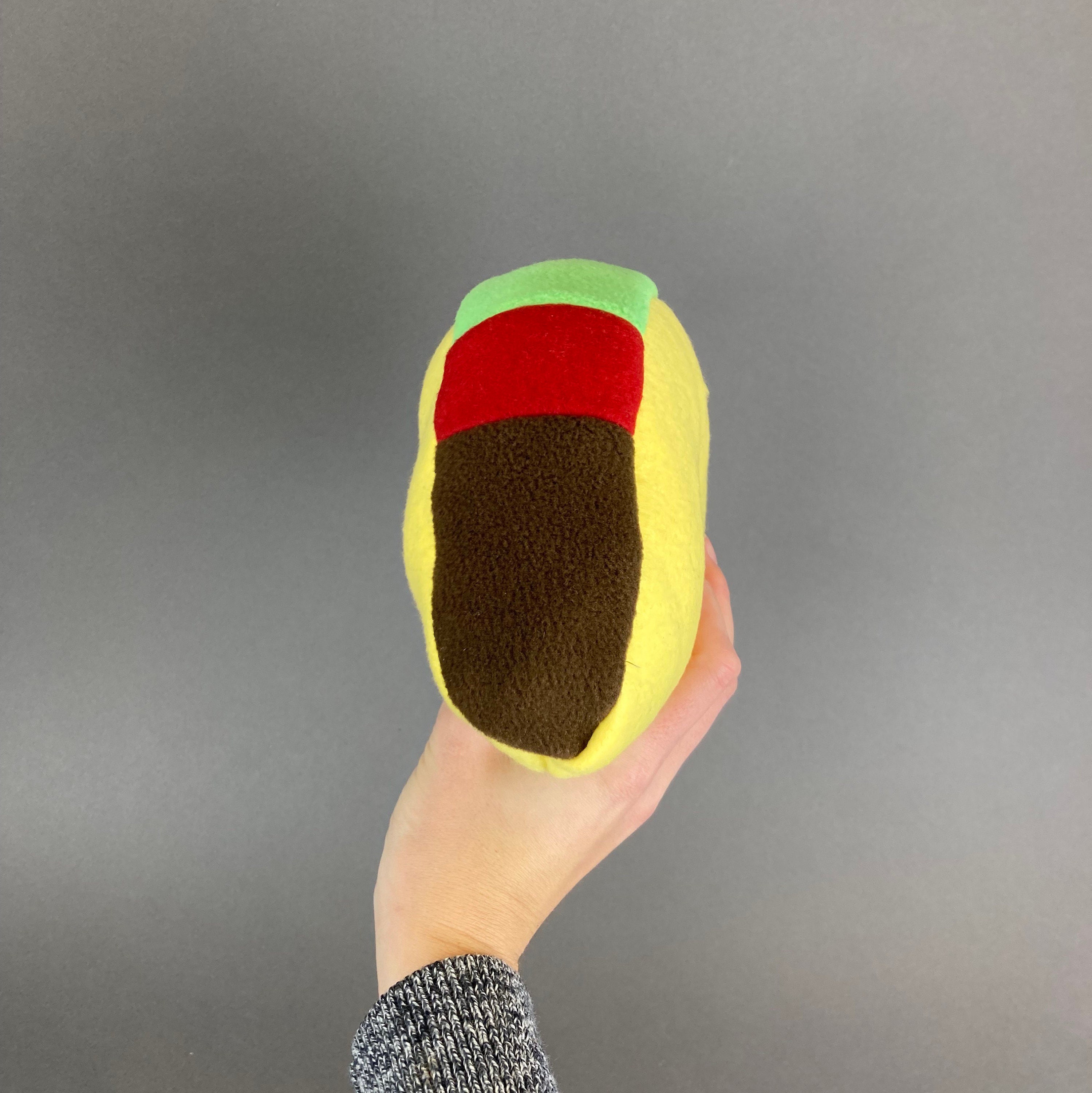 Taco Plushie Etsy