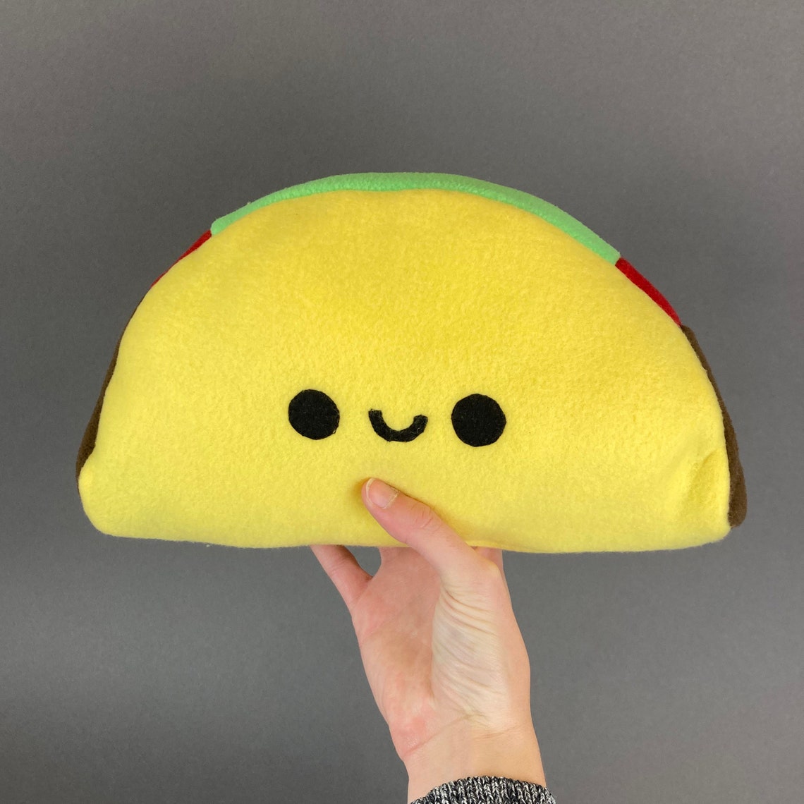 Taco Plushie Etsy