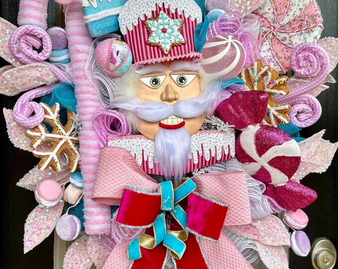 Nutcracker Wreath Nutcracker Decor Nutcracker Home Decor Etsy