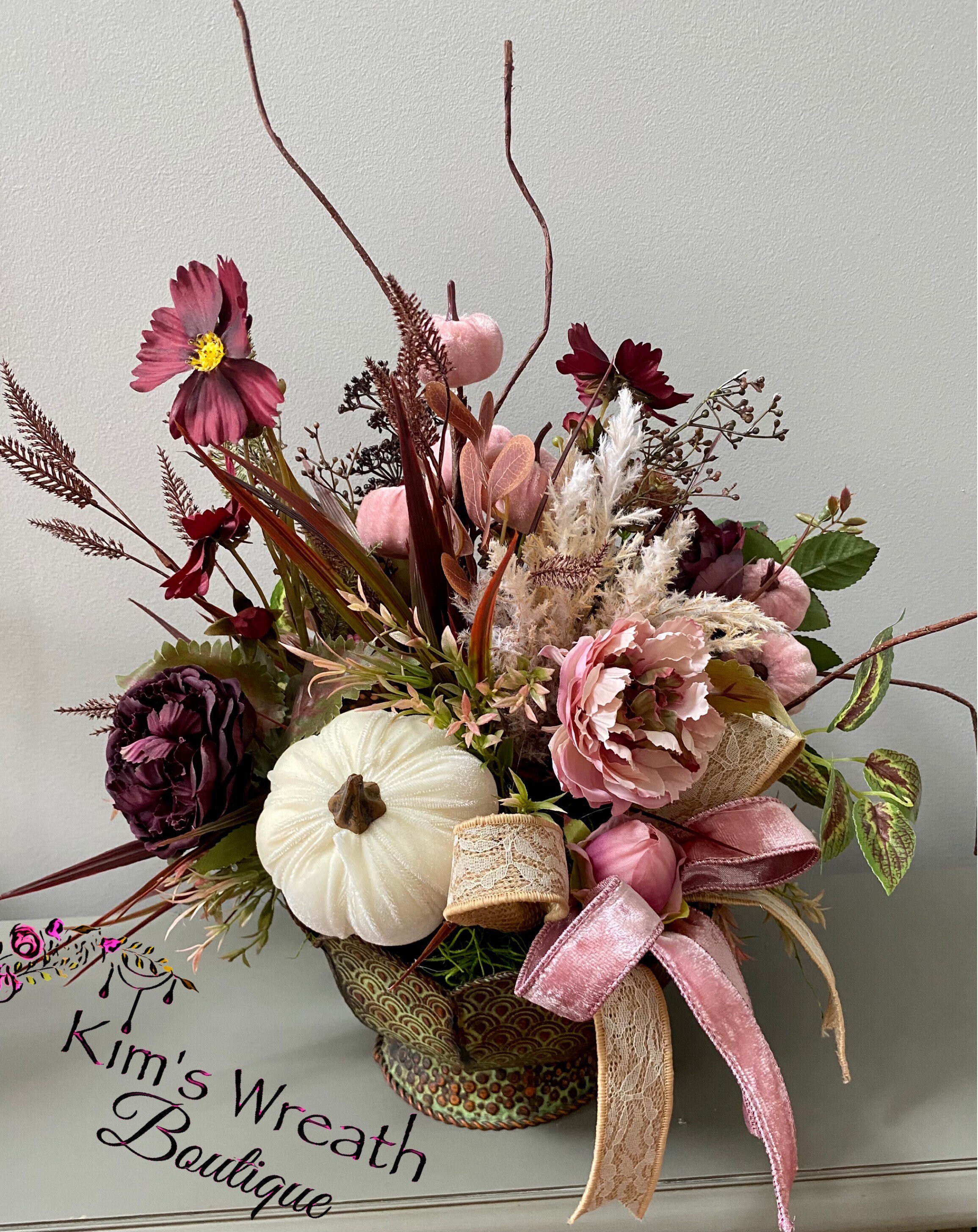 Fall Centerpiece Fall Home Decor Autumn Centerpiece Autumn Etsy