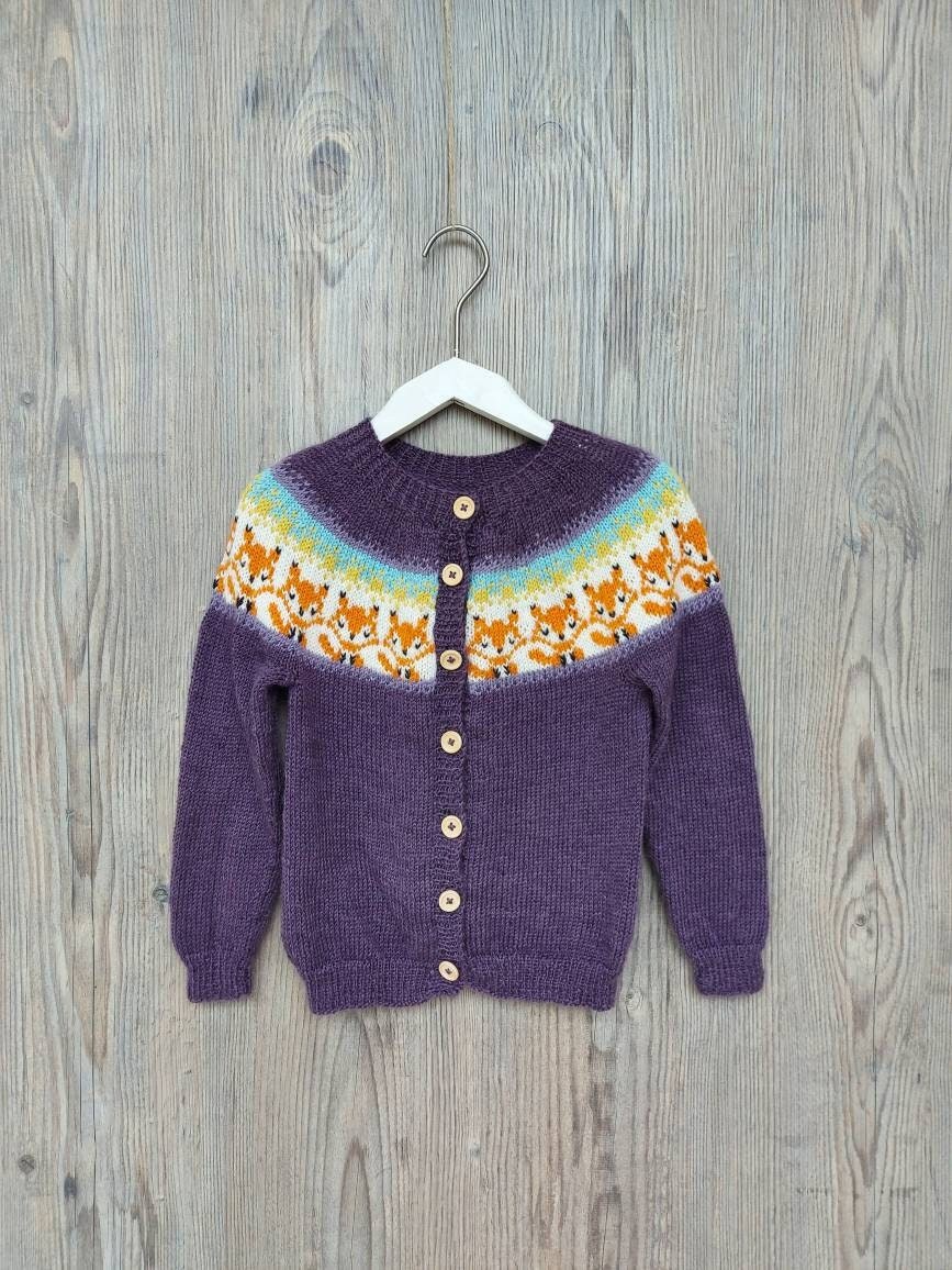 KIDS FASHION Jumpers & Sweatshirts Knitted Patricia Mendiluce cardigan Purple 18-24M discount 94% 