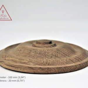 Furniture decor Wooden rosette Furniture applique Wood turned decor Wood embellishment Wood medallion Wood onlay Furniture ornament Applique