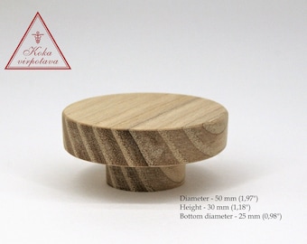 Möbelgriff Holz Kiefer Möbelgriffe 33 mm