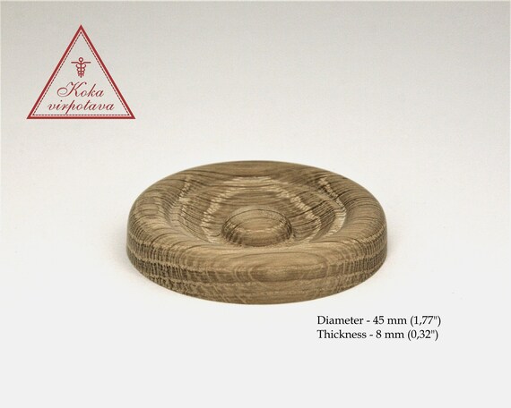 Furniture Applique Wood Rosette Turned Decor Ireland Furniture Applique Wood Rosette, Round Wooden Rosettes