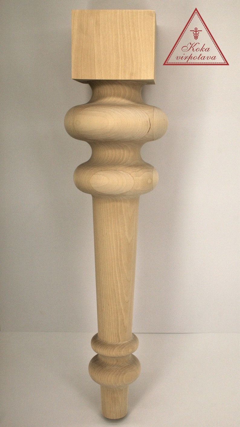 Farmhouse Table Leg Table Leg Wood Table Base Furniture Leg Etsy