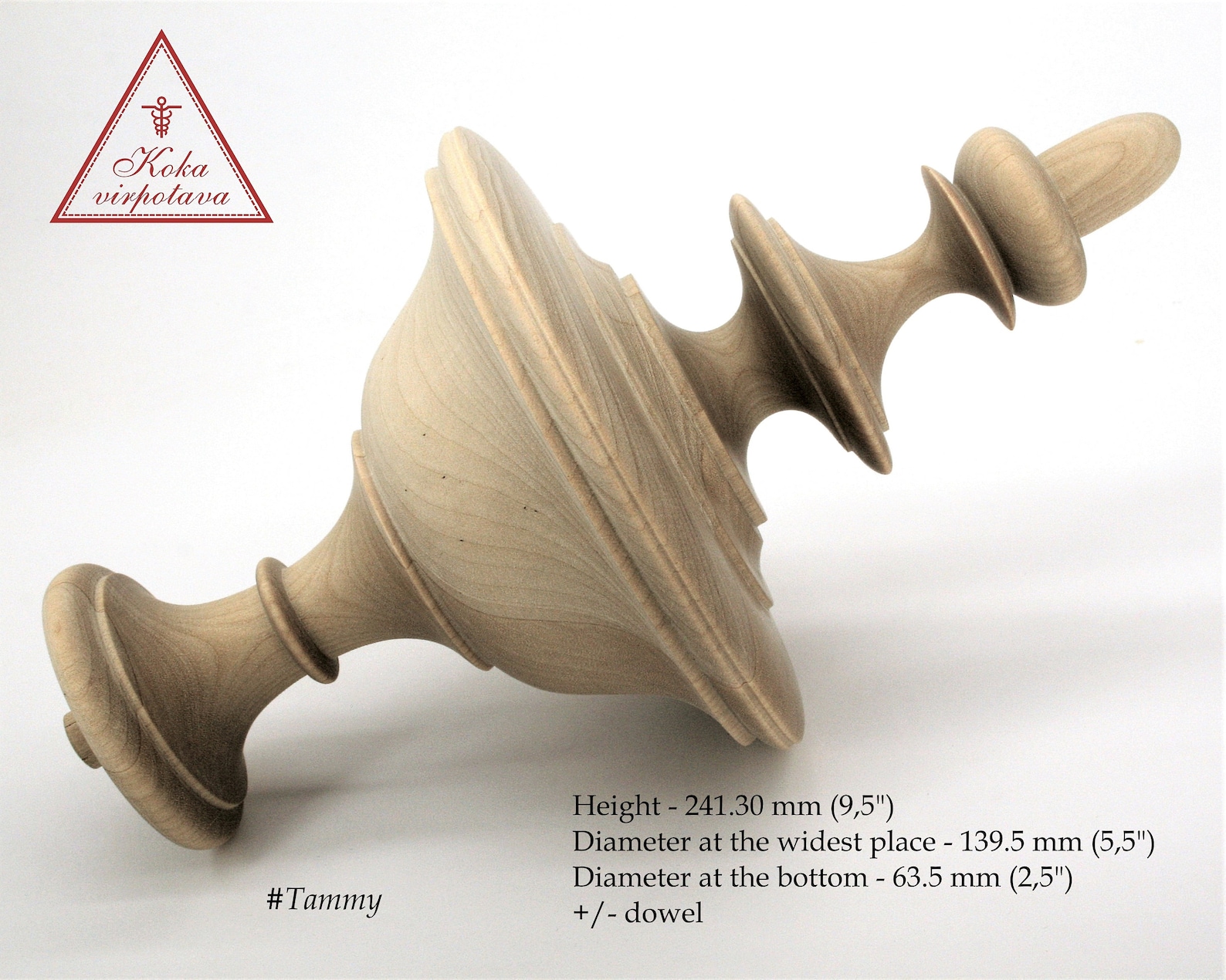 Wood Post Finial Wood Finial Decor Furniture Decor Bed Finial Etsy