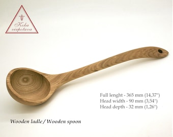 Houten lepel Houten pollepel Keukenlepel Gaar EetleTje Keukengerei Handgesneden lepel Roerlepel Kerstcadeau Cadeau voor haar Keukengereedschap