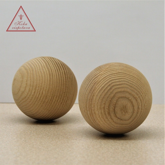 Wood Ball 80 Mm Wood Ball Toy Wood Sphere Croquet Ball Summer Outdoor Game  Wood Ball Kid Turned Wooden Ball Wood Toy for Kids Knitting Ball 