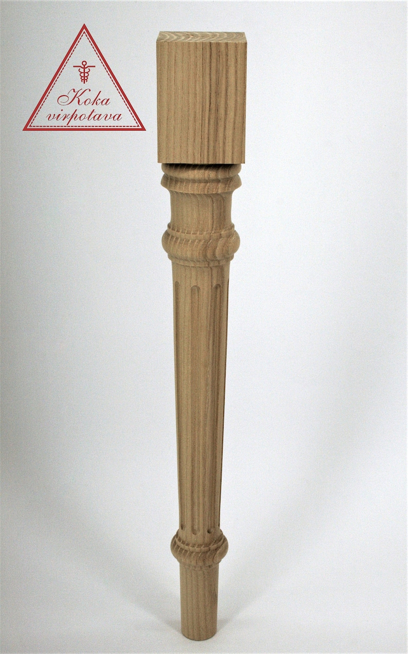Chair Leg Turned Leg Handmade Wooden Leg Furniture Leg Coffee Etsy