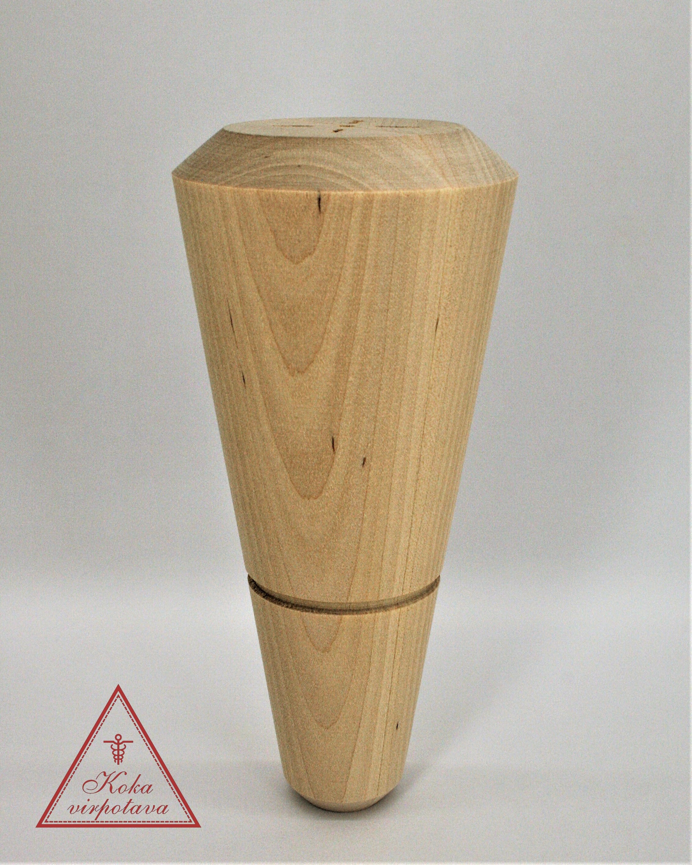 Furniture leg wood Furniture feet Table feet wood Turned Etsy