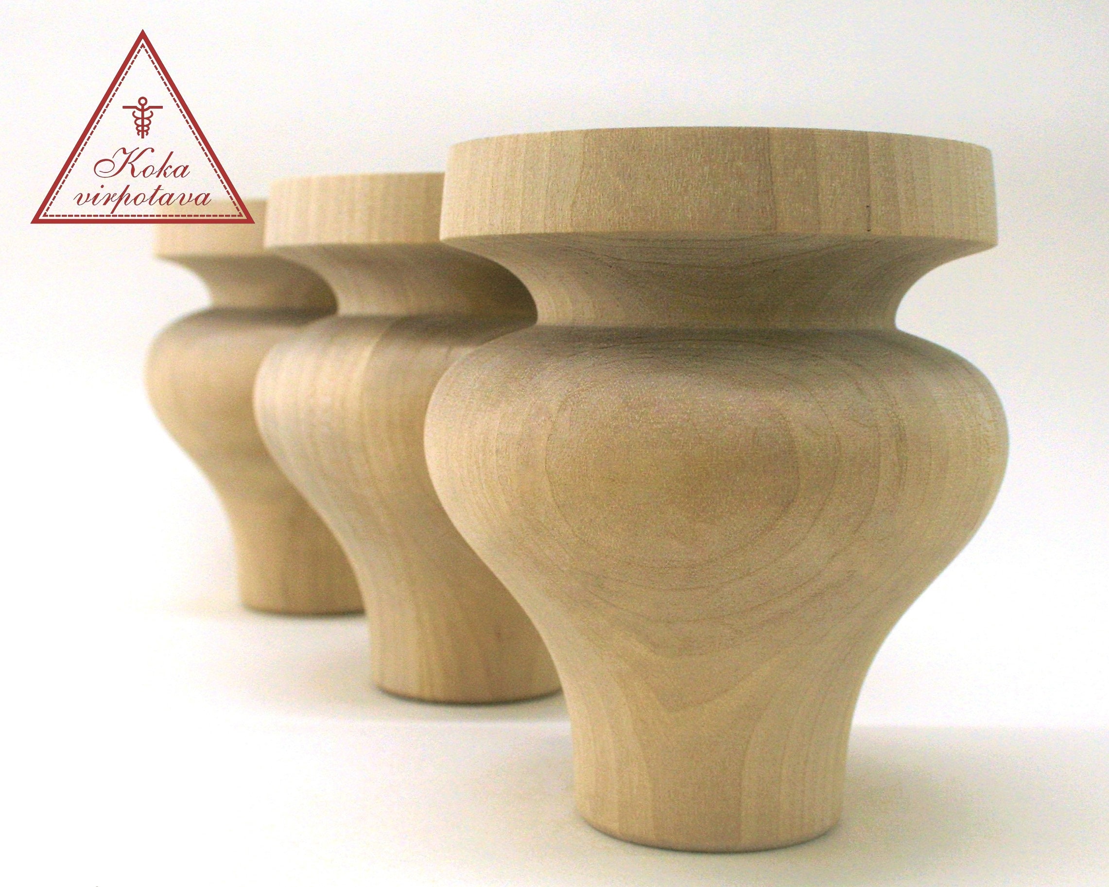 Farmhouse Table Leg Furniture Leg Wooden Furniture Leg Turn