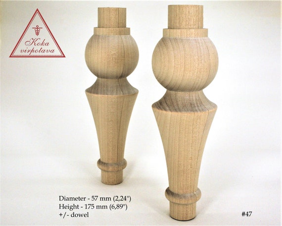 Sofa Wood Leg Coffee Table Leg Wood Leg Unfinished Wood Leg Wood