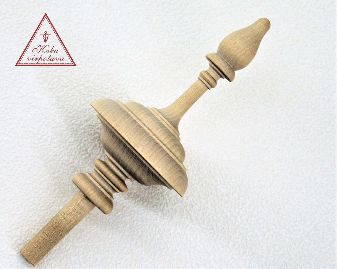 Clock finial wood Wood finial Finial decor Furniture decor Etsy