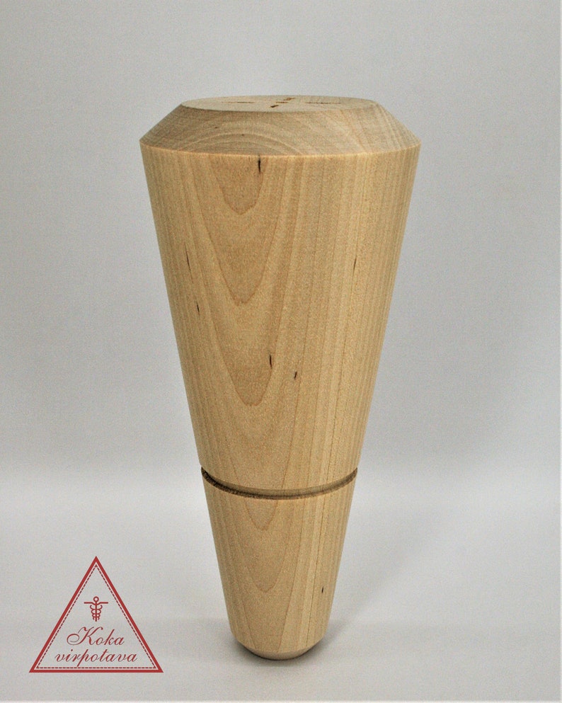 Furniture Leg Wood Furniture Feet Table Feet Wood Turned Etsy