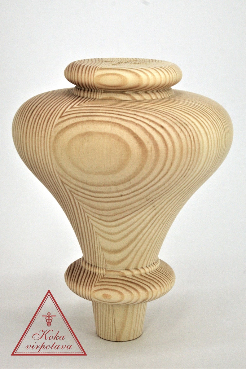 Buffet Leg Wood Leg Furniture Leg Wood Wooden Turned Etsy Canada