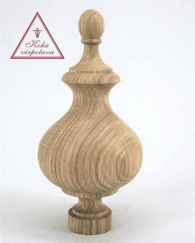 Wood Finial Finial Decor Furniture Decor Furniture Etsy