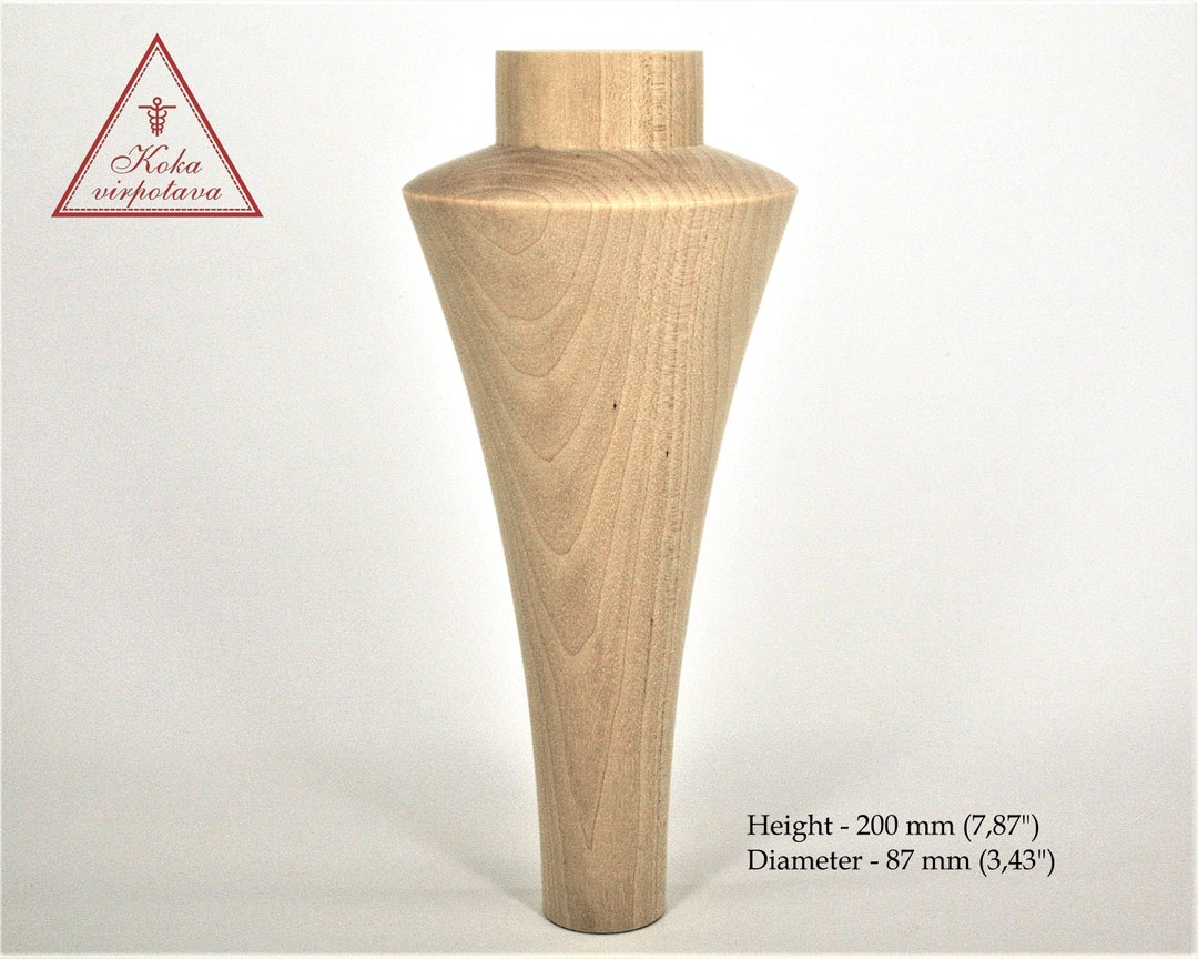 Handmade Wooden Leg Modern Wooden Leg Furniture Leg Sofa Leg Etsy