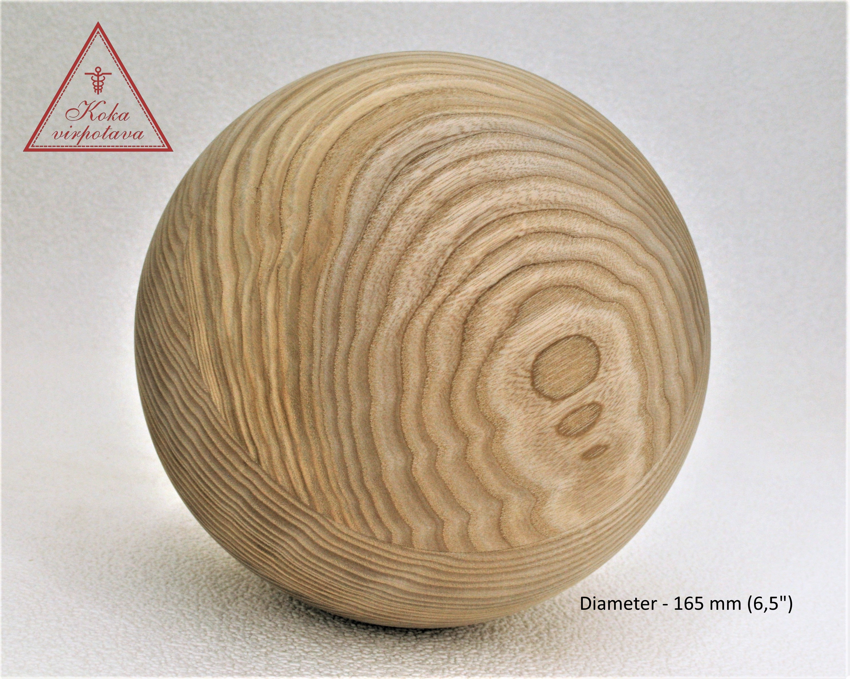 Natural Wooden Balls 5 inch Unfinished Wood Spheres for Crafts Jewelry  Making