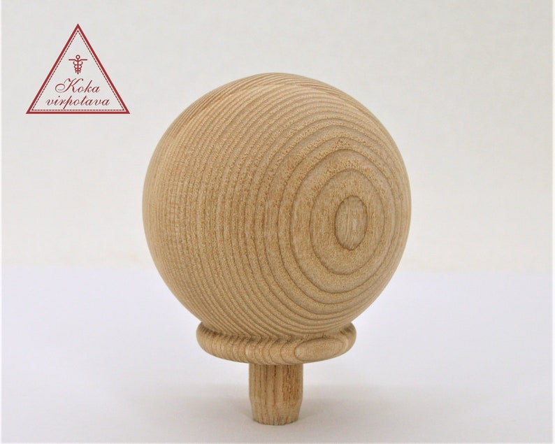 Bed Finial Wood Chair Finial Wood Finial Decor Furniture Decor Etsy