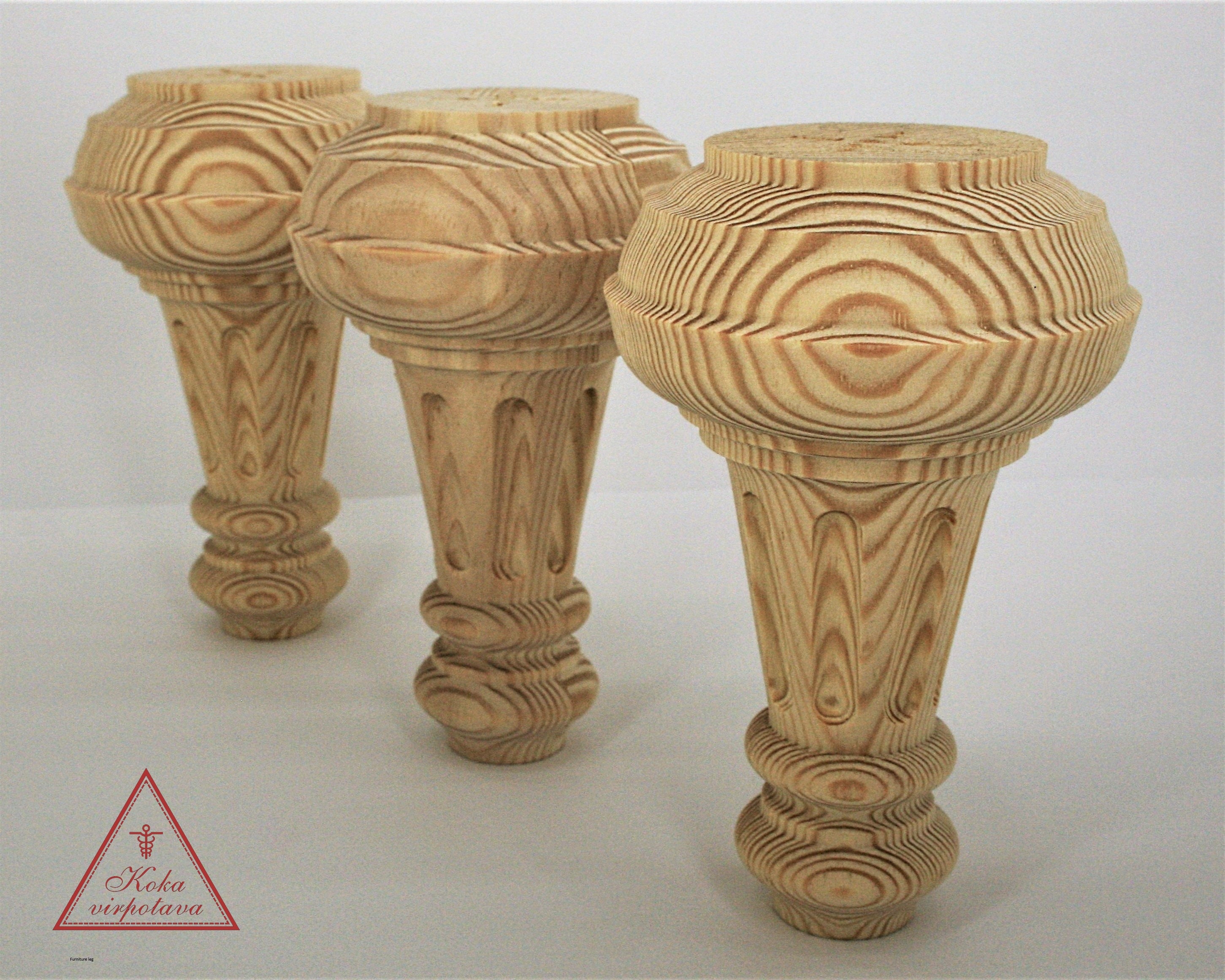 Furniture feet Furniture leg Unfinished wood feet Coffee table Etsy