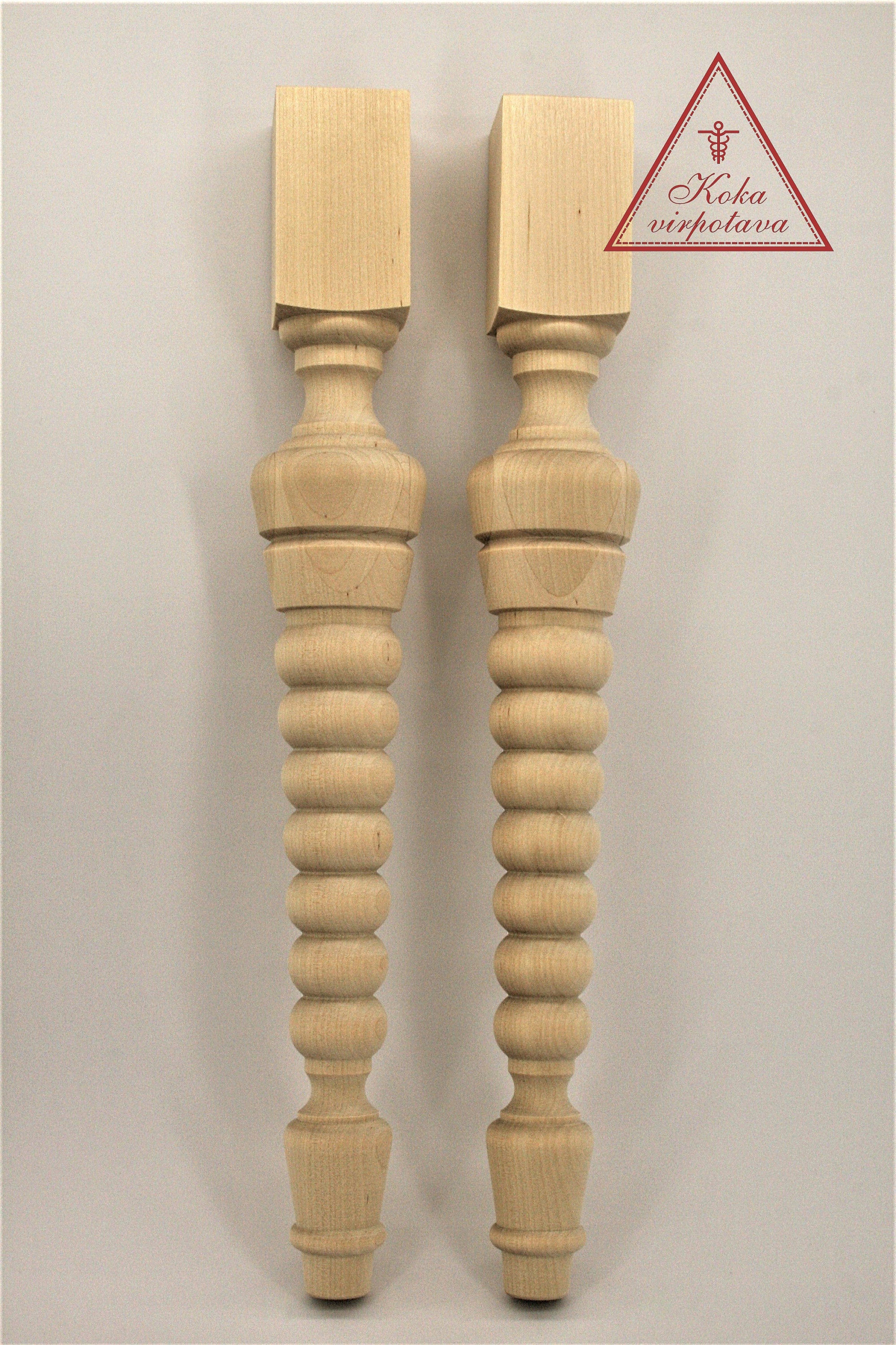 Chair leg wood Turned wood leg Handmade wood leg Furniture leg Etsy