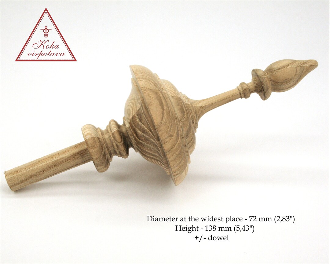 Clock Finial Wood Wood Finial Finial Decor Furniture Decor Etsy