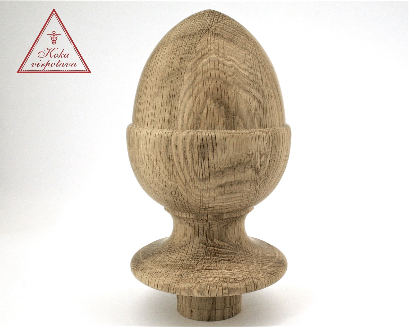 Wood Post Finial Wood Finial Decor Furniture Decor Bed Finial Etsy