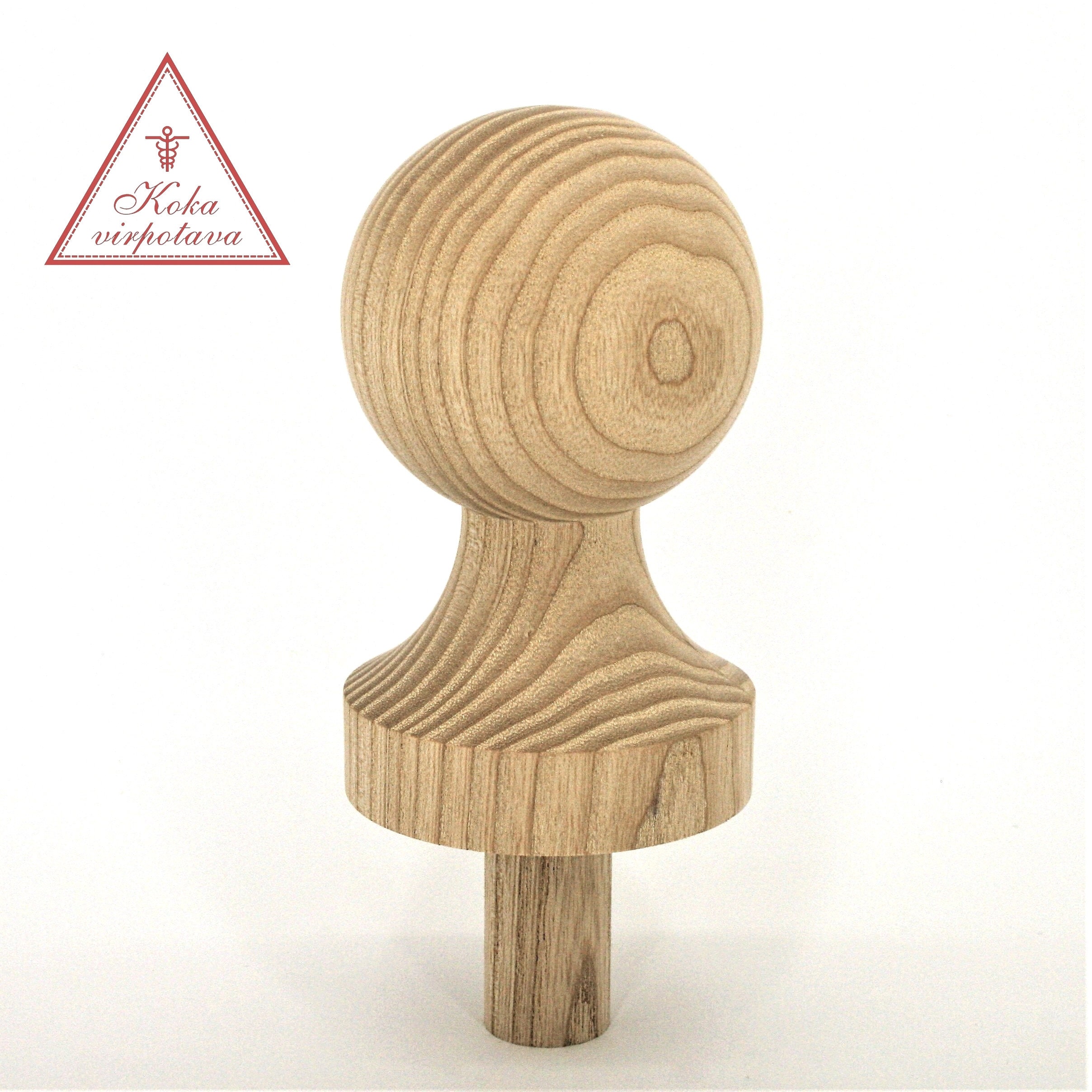 Bed finial wood Finial decor Furniture decor Wood Finial Etsy