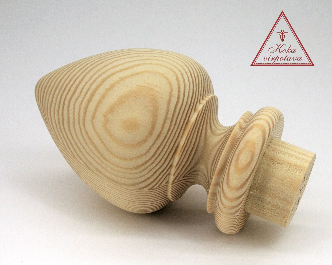 Finial Decor Furniture Decor Bed Finial Wood Staircase Finial Etsy