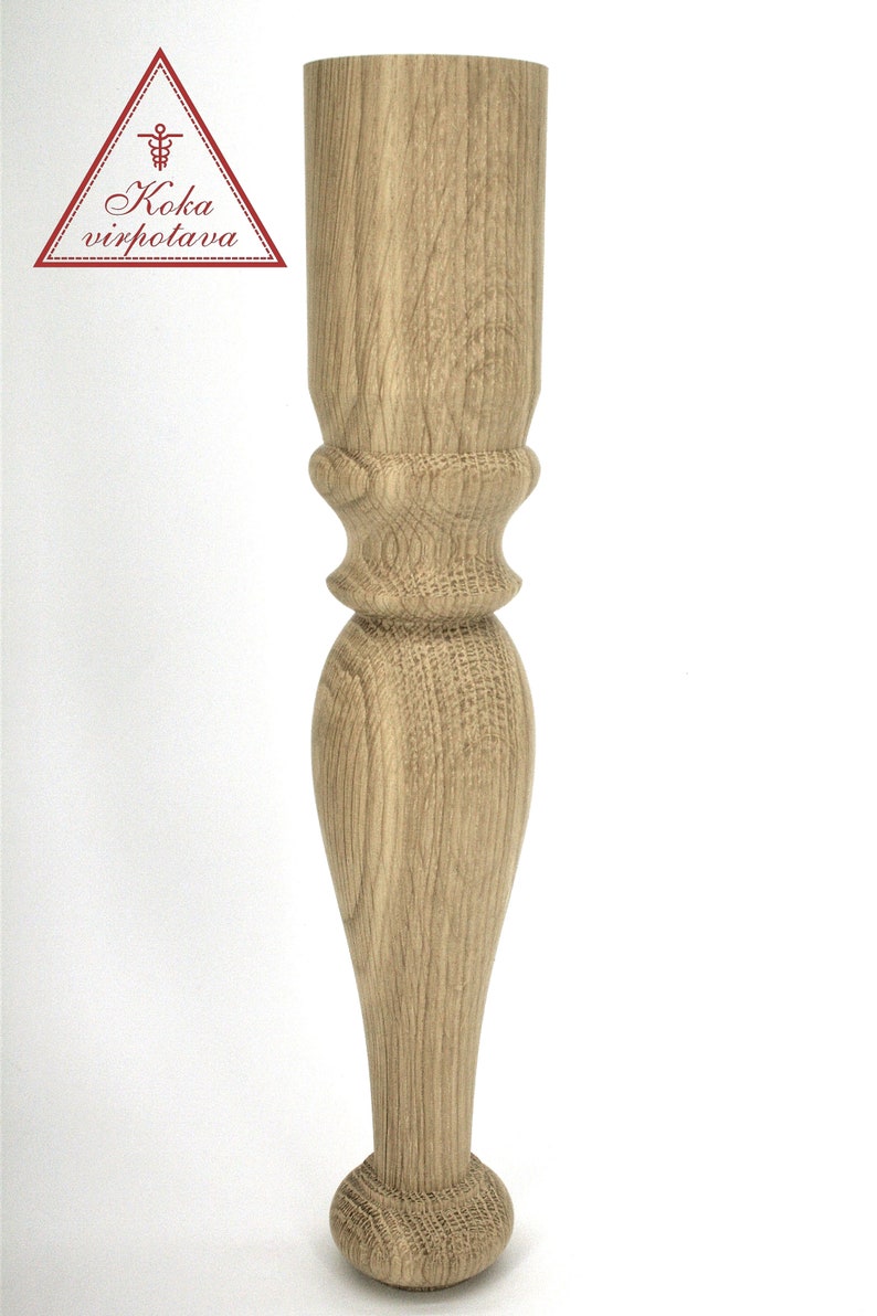 Furniture Leg Sofa Leg Table Leg Turned Wooden Leg Wood Etsy