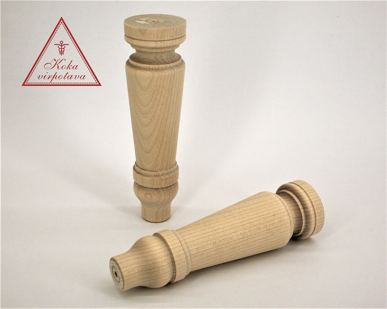 Wooden turned feet Furniture leg Turned wooden leg Sofa leg Etsy 日本