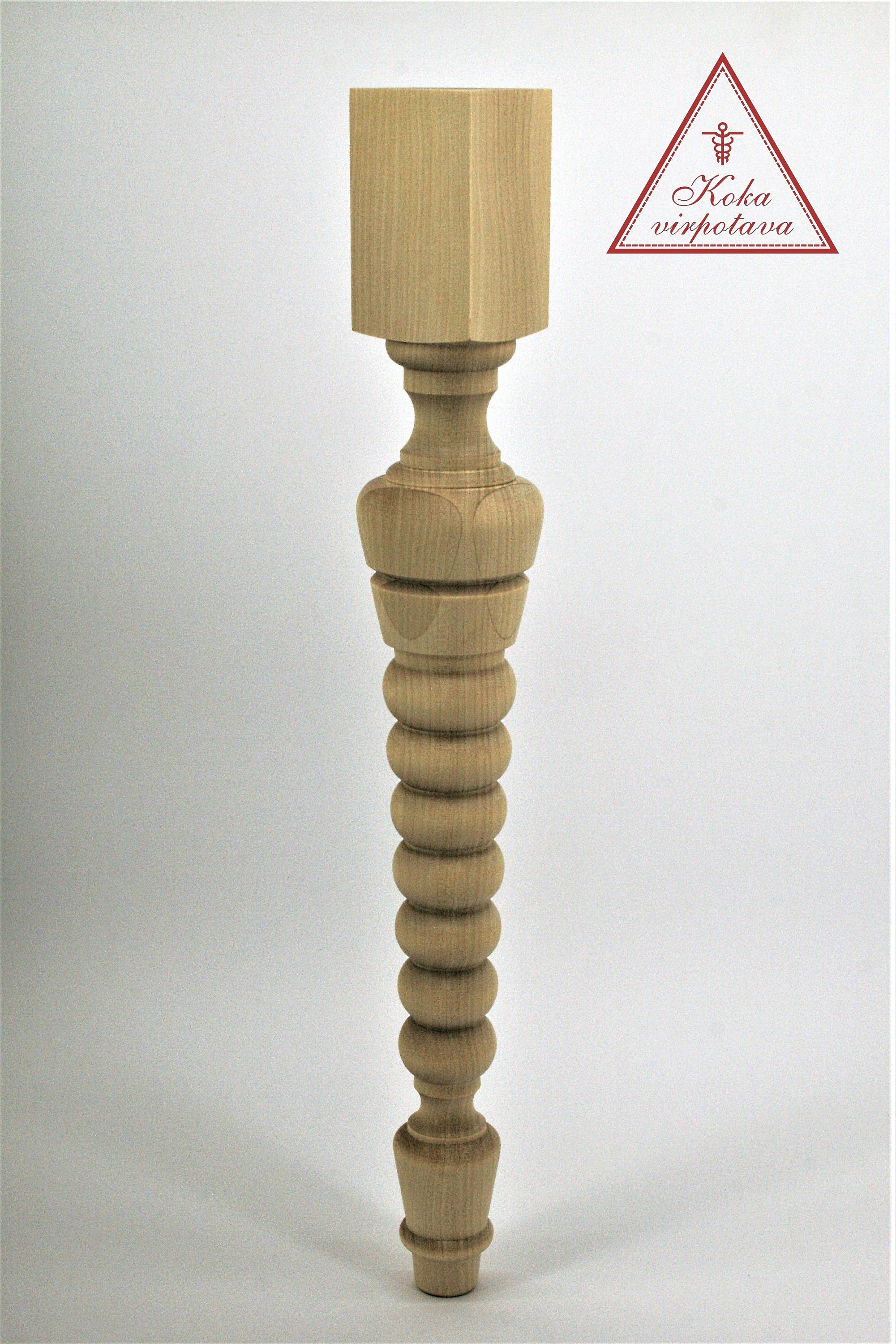 Chair leg wood Turned wood leg Handmade wood leg Furniture leg Etsy