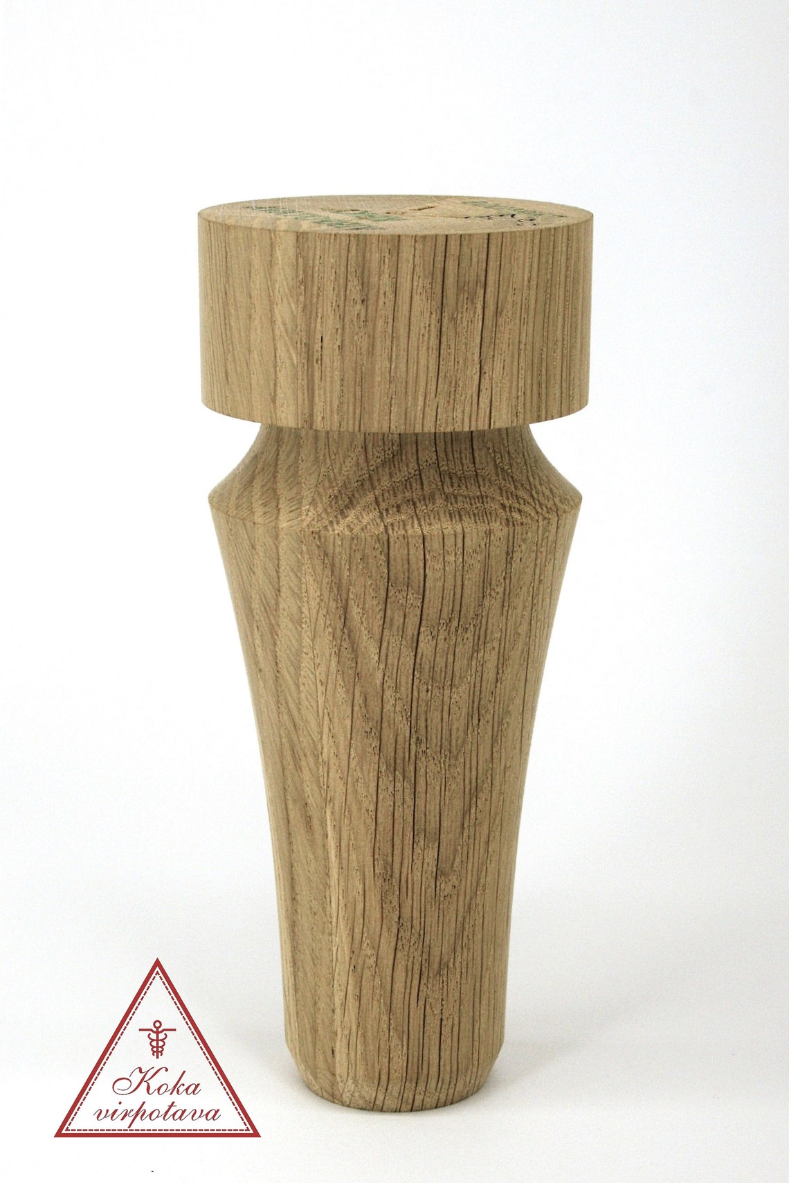 Turned wood leg Furniture leg Sofa leg wood Coffee table leg Etsy