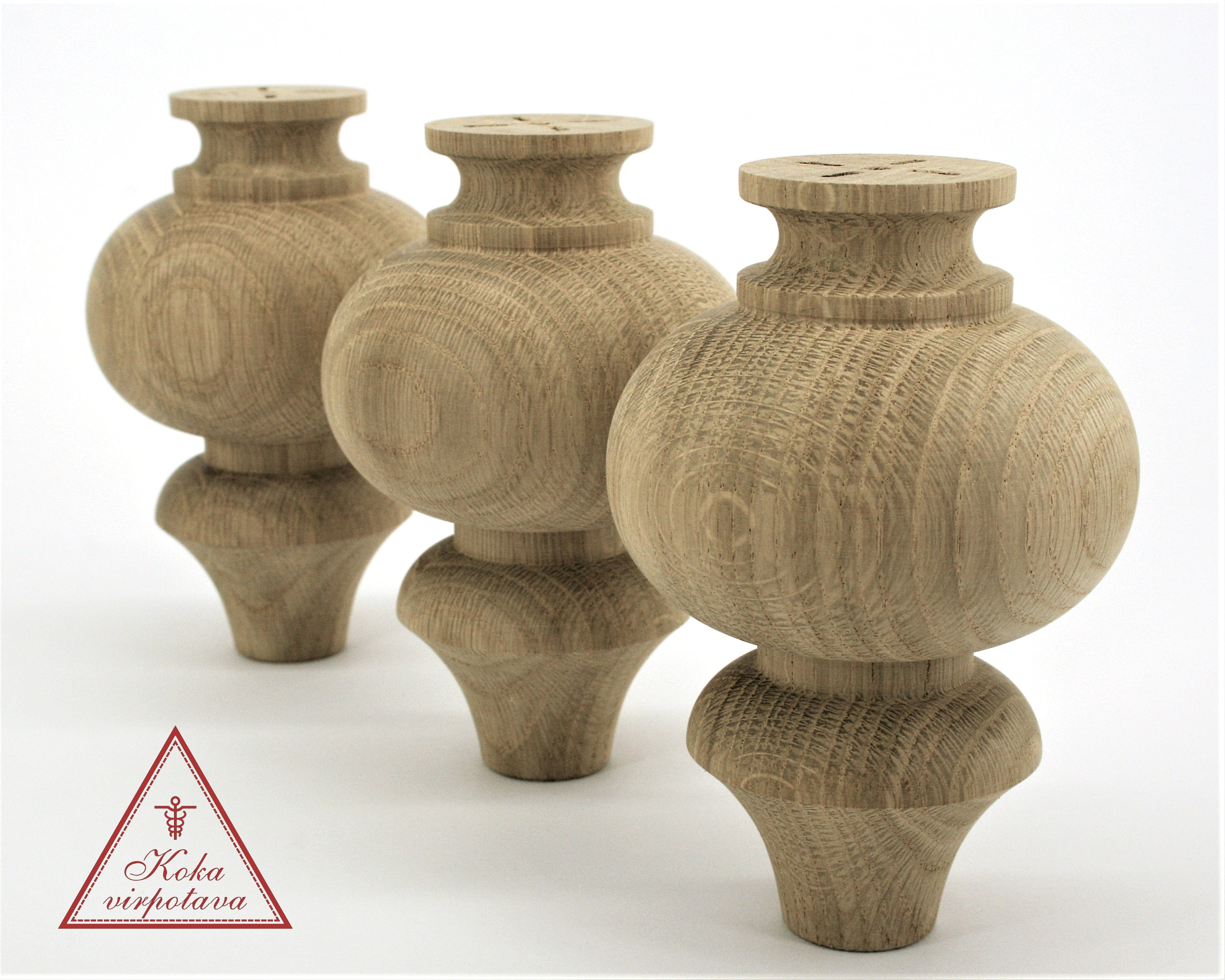 Wood Furniture Leg Wood Turned Feet Sofa Leg Farmhouse Table Etsy