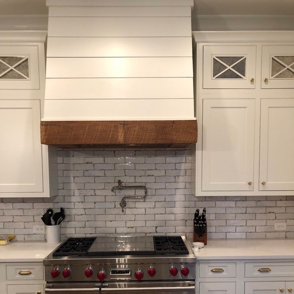 Shiplap Range Hood Etsy