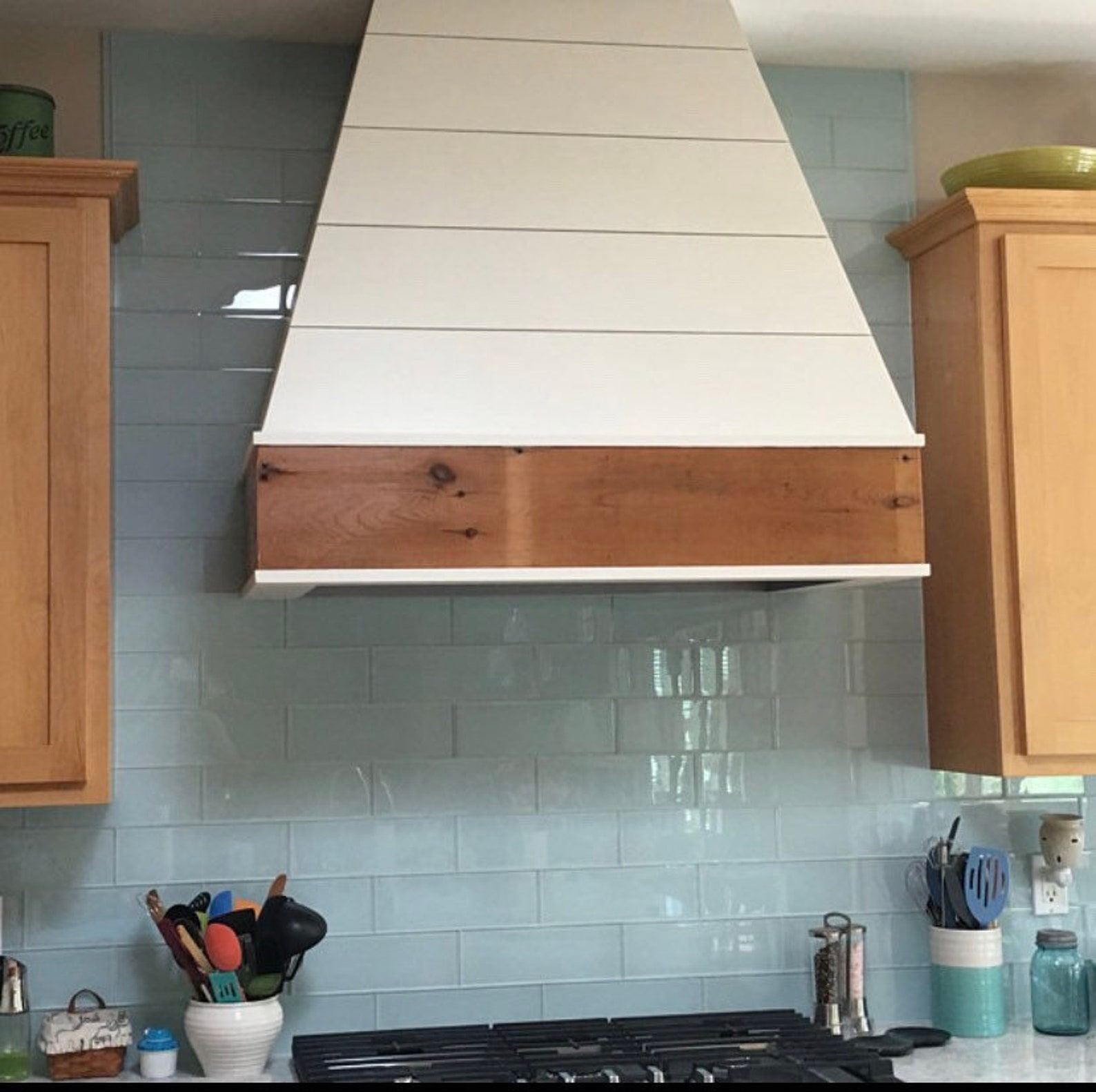 Shiplap & Barnwood Vent Hood - Etsy