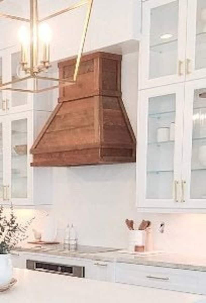 Antique Barnwood vent hood Etsy